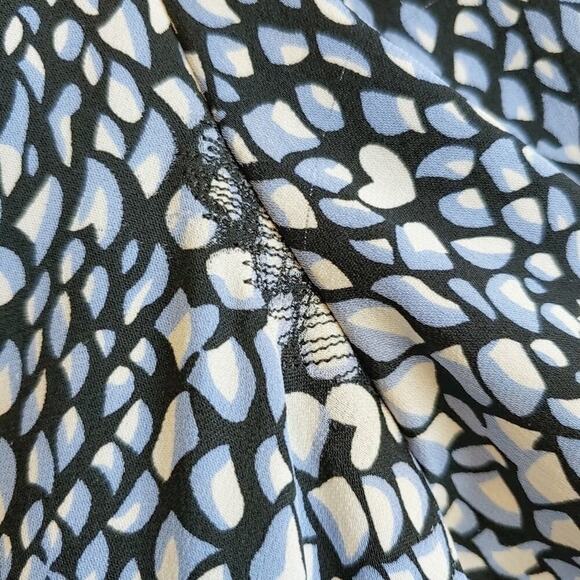 Diane Von Furstenberg Freya Silk Blend Dress Sz 10 - Picture 9 of 16